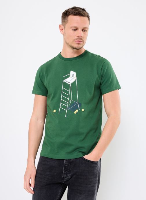 Vêtements Lacoste Tee-shirt Lacoste TH2101 pour Accessoires