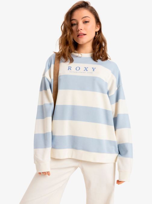 Vêtements Roxy Strictly Stripes Oversized ERJFT04954 pour Accessoires