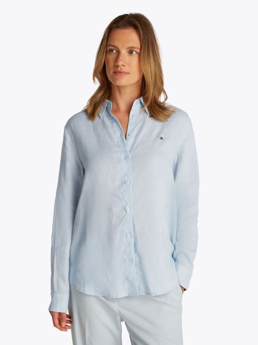 Vêtements Ess Linen Relaxed Sh WW0WW44679 pour Accessoires - Tommy Hilfiger - Modalova