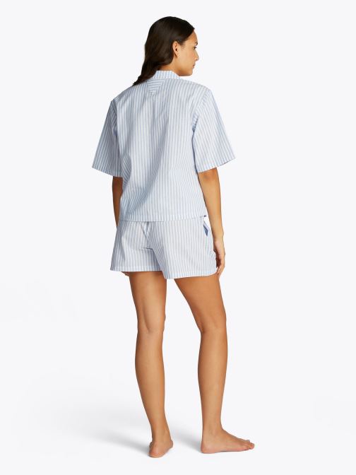 Vêtements Ss Linen Shirt Short UW0UW05799 pour Accessoires - Tommy Hilfiger - Modalova
