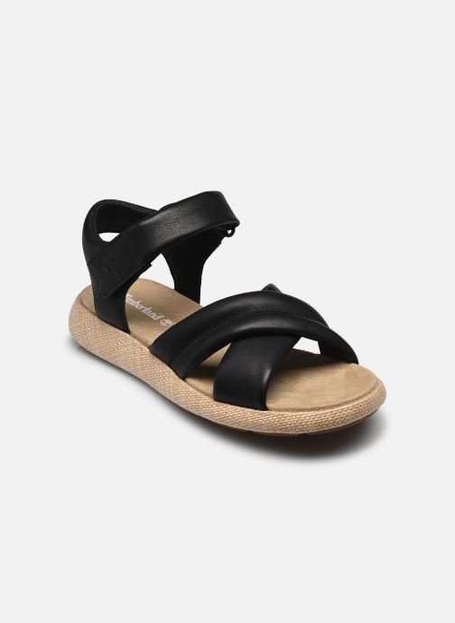Sandales et nu-pieds Timberland BRWV BACKSTRAP SANDAL BLACK B pour Femme