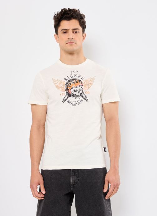 Vêtements Tshirt Imprime Motard pour Accessoires - Schott - Modalova