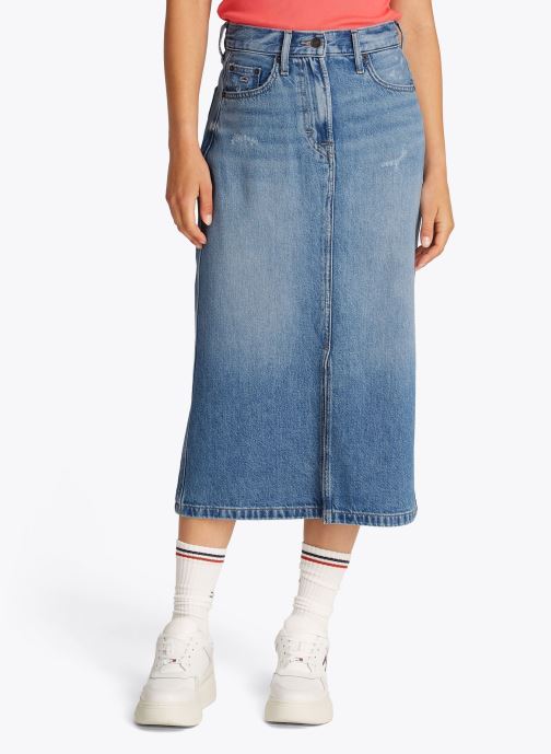 Vêtements Tommy Jeans Claire Midi Skirt Bi DW0DW21292 pour Accessoires