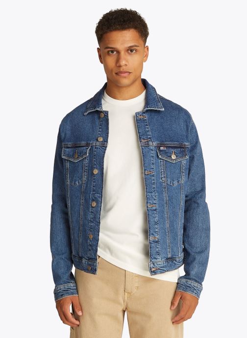 Vêtements Tommy Jeans Ryan Rglr Trckr Jckt DM0DM21047 pour Accessoires