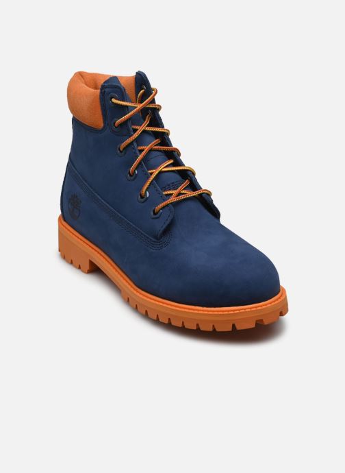 Bottines et boots Timberland PREM 6 IN LACE WATERPROOF BOOT DKBLU DB pour Enfant