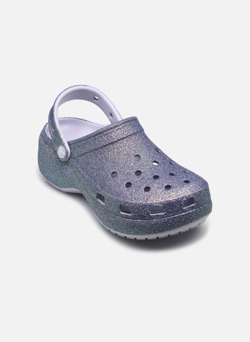Mules et sabots Crocs Platform Irid Glitter Clog pour Femme
