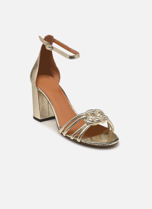 Sandales et nu-pieds Sandales n°191 - Cuir craquelé - Or Blanc - Rivecour - Modalova