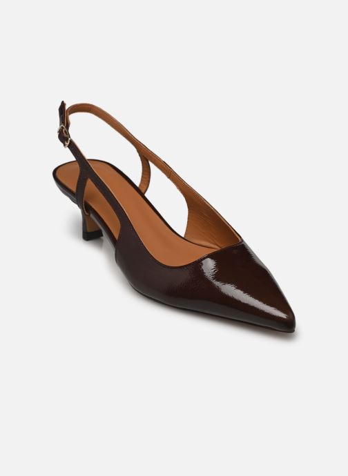 Escarpins Slingback n°412 - Cuir vernis - Rivecour - Modalova