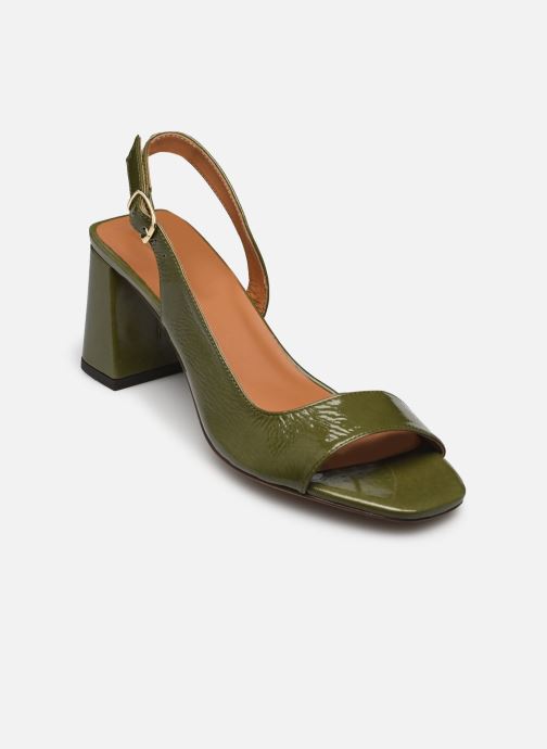 Sandales et nu-pieds Sandales n°674 - Cuir vernis - Kaki - Rivecour - Modalova
