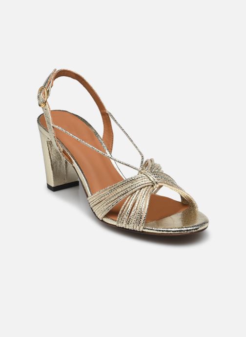 Sandales et nu-pieds Sandales n°778 - Cuir craquelé - Or Blanc - Rivecour - Modalova