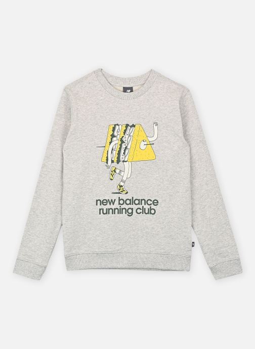 Vêtements New Balance Kids NB Running Club Cartoon Graphic FT Crew pour Accessoires