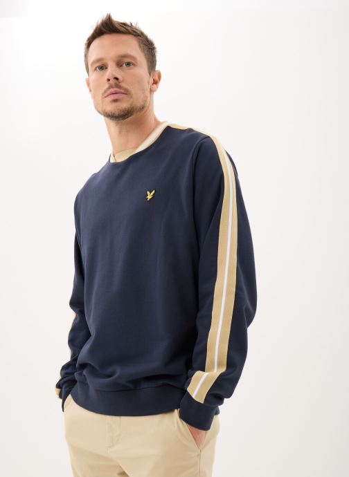 Vêtements Contrast Taped Sweatshirt pour Accessoires - Lyle & Scott - Modalova
