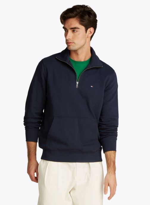 Vêtements Tommy Hilfiger Essential Terry 1/4 MW0MW37238 pour Accessoires