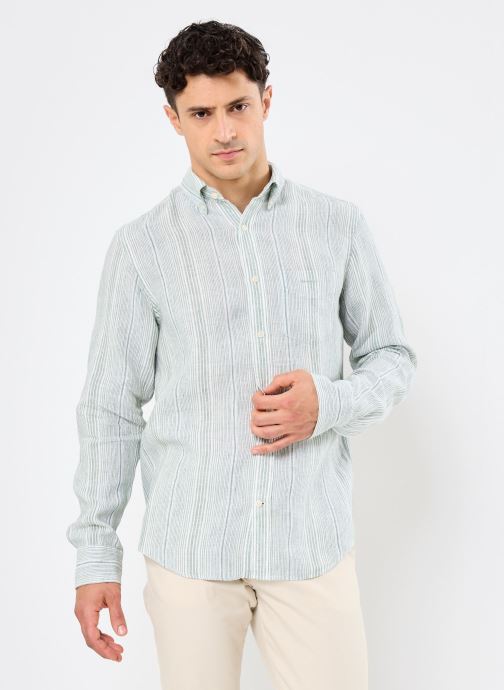 Vêtements REG LINEN STRIPE SHIRT pour Accessoires - GANT - Modalova