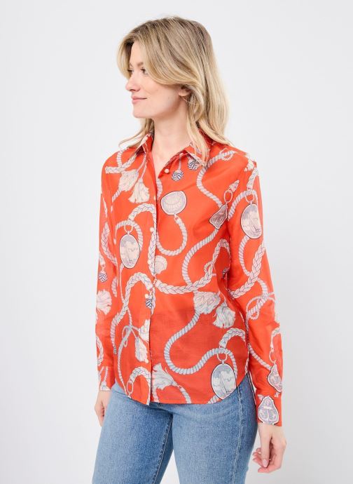 Vêtements REG SAILING PRINT COT SILK SHIRT pour Accessoires - GANT - Modalova