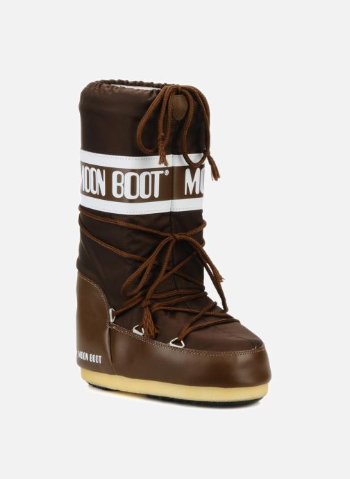 Chaussures de sport Moon Boot Moon Boot Nylon W Marron vue détail/paire