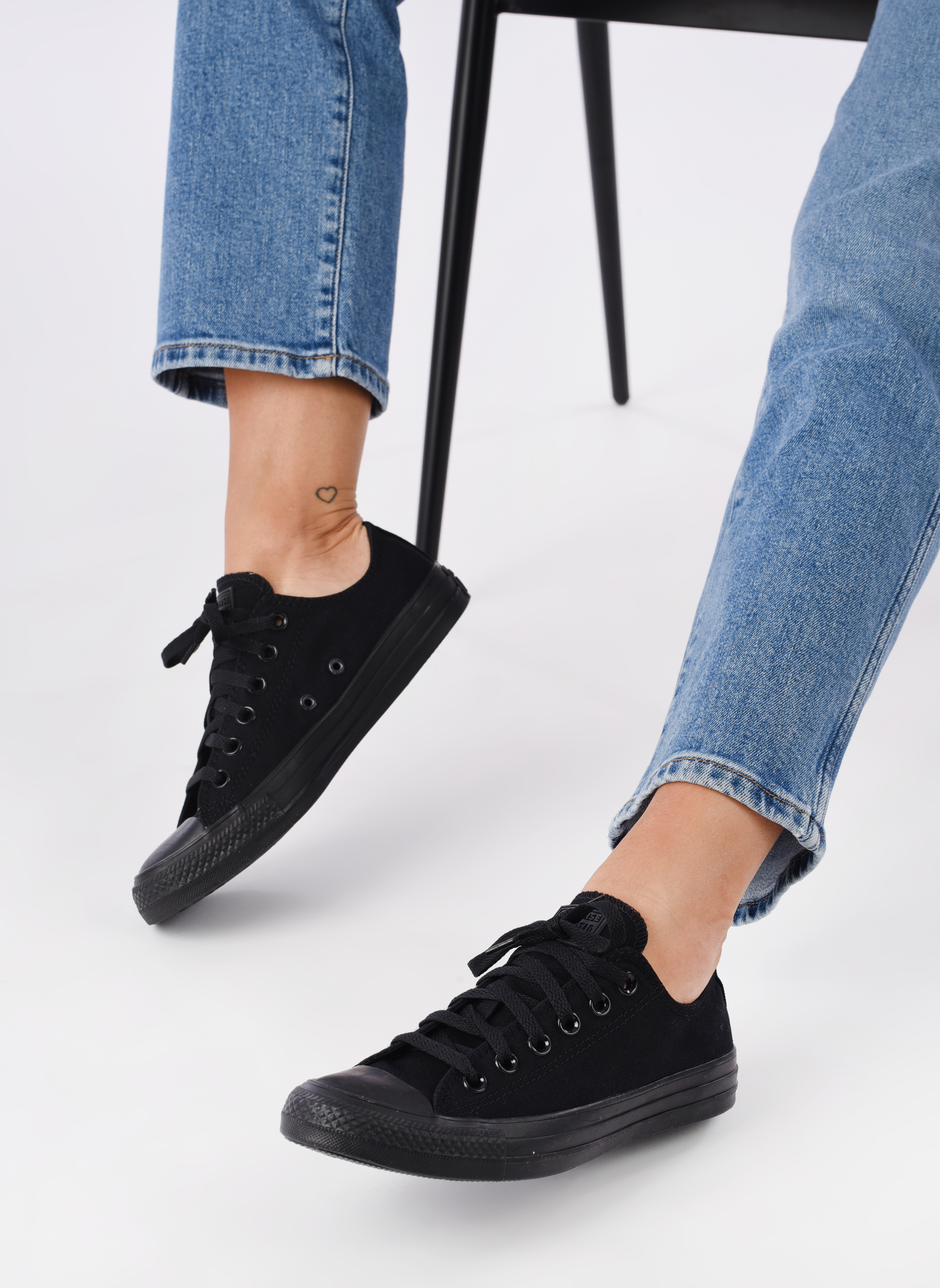 Canvas Monochrome Star Taylor Noir Mono Chuck All Ox Converse W qxTX6pwH