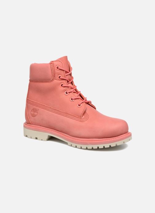 Bottines et boots Timberland 6 in premium boot w Rose vue détail/paire