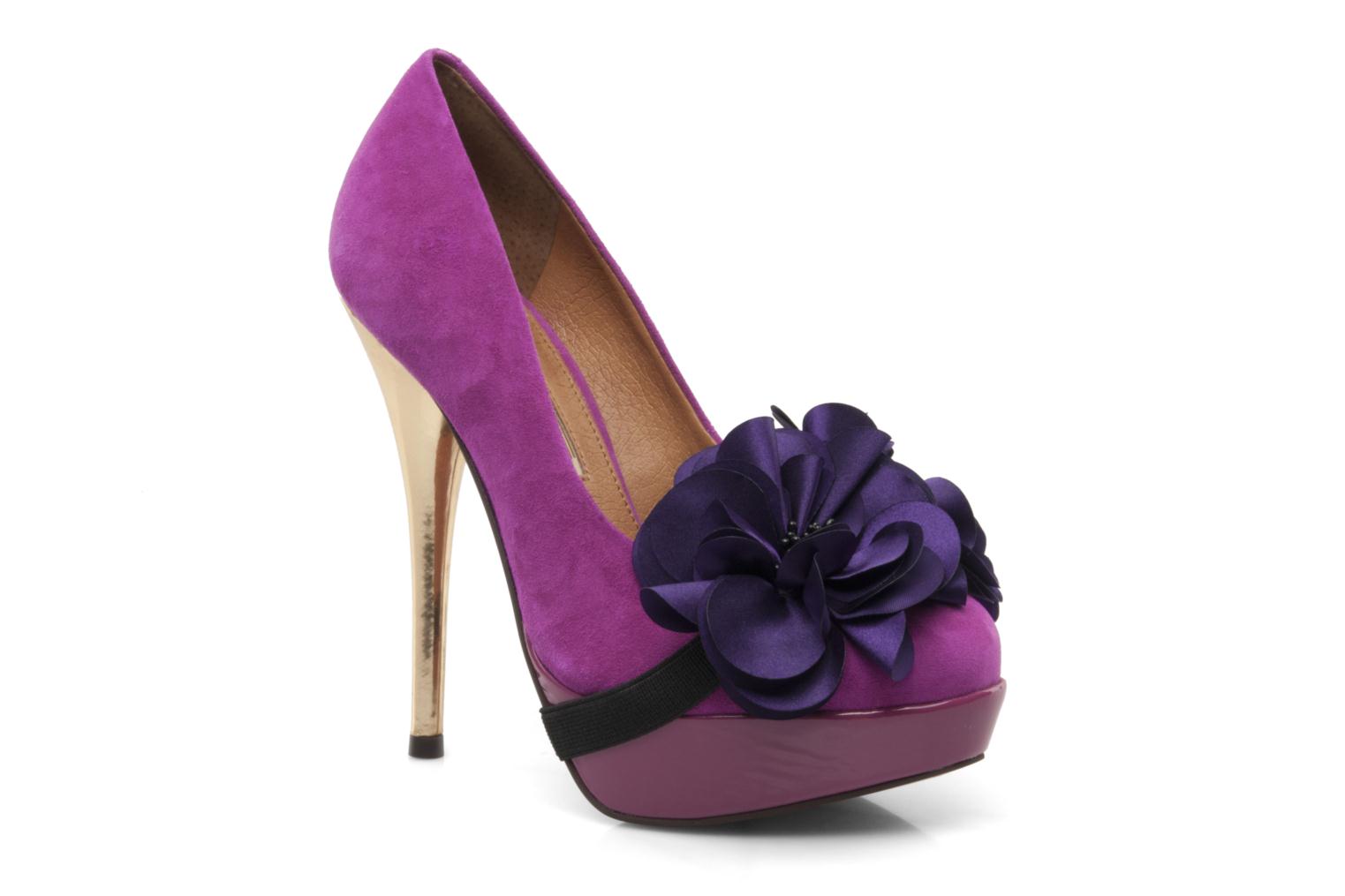 Buffalo Dita Flower (Pink) - High heels chez Sarenza (88209)
