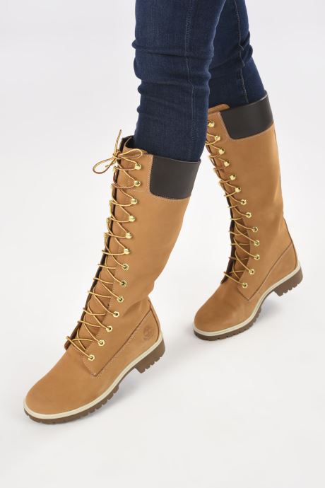 fordel uddannelse kombination Timberland Women's Premium 14 inch Støvler & gummistøvler 1 Gul hos Sarenza  (111714)