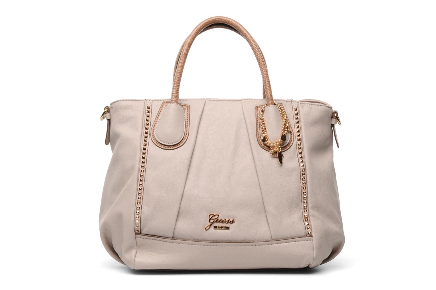 Guess Rosata Large satchel (Beige) - Handbags chez Sarenza (123925)