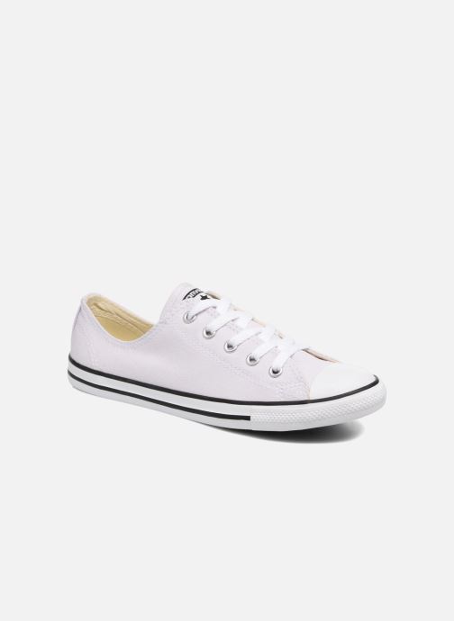 converse all star dainty ox trainers white