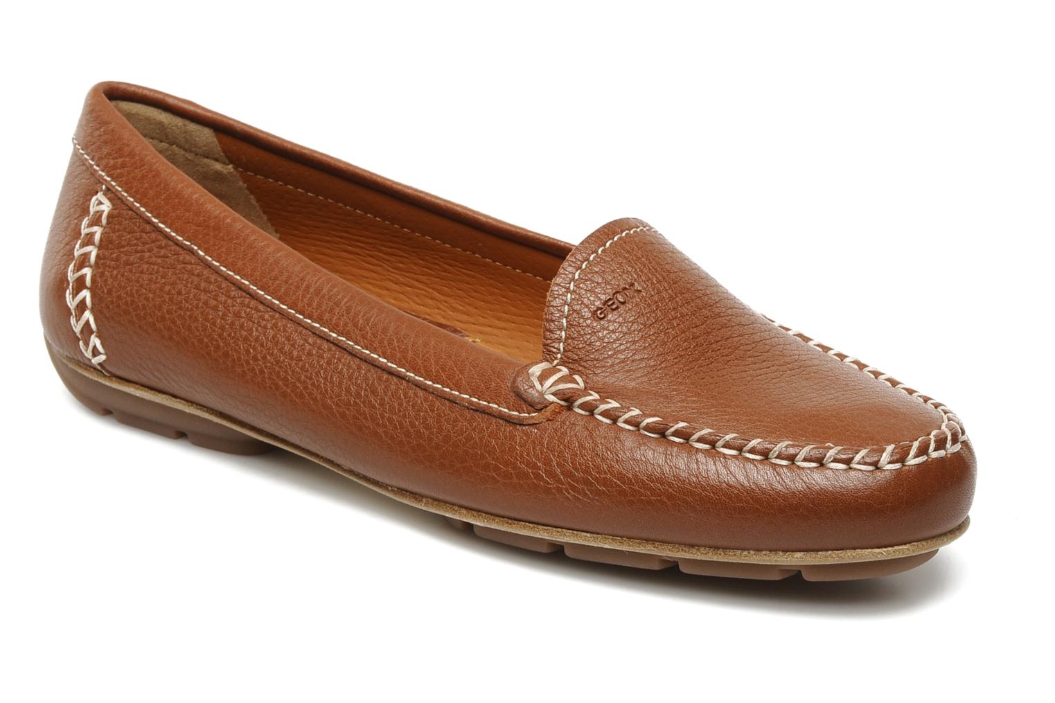 Geox D ITALY G (Brown) - Loafers chez Sarenza (131489)
