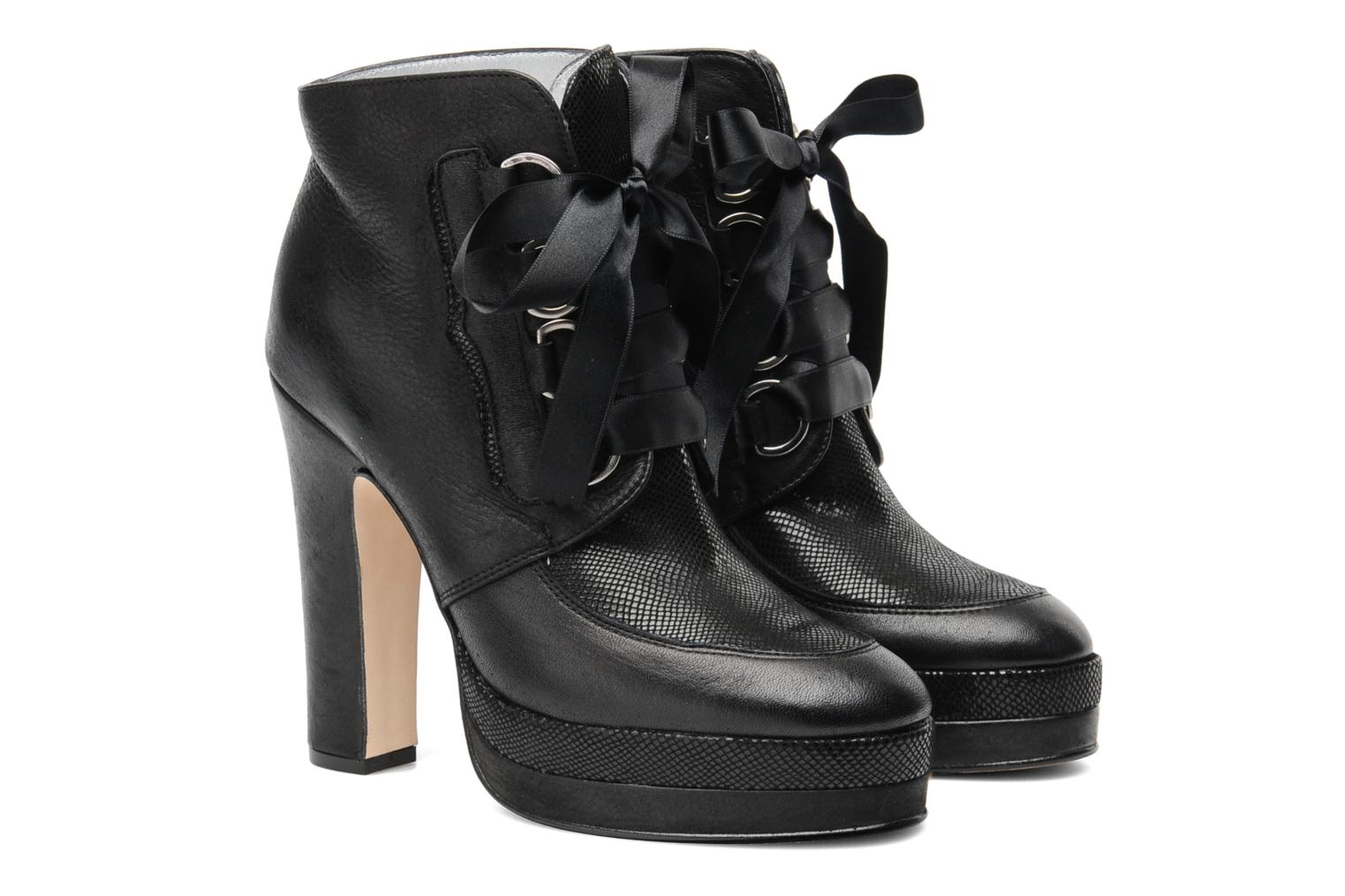 Terry de Havilland Kim (Black) - Lace-up shoes chez Sarenza (138529)