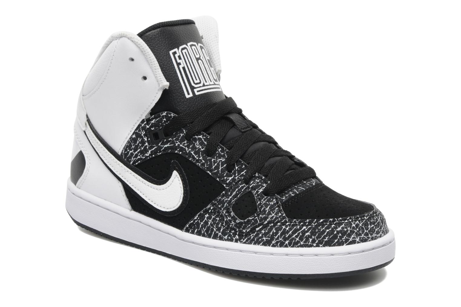 Nike SON OF FORCE MID (GS) (Black) - Trainers chez Sarenza (171383)