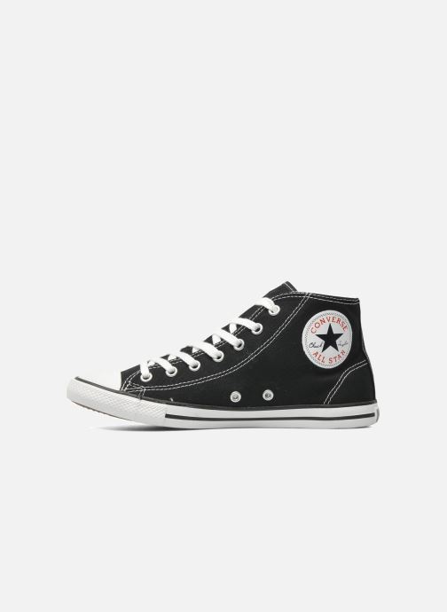 converse all star dainty mid canvas white