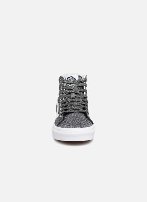 vans sk8 hi femme gris