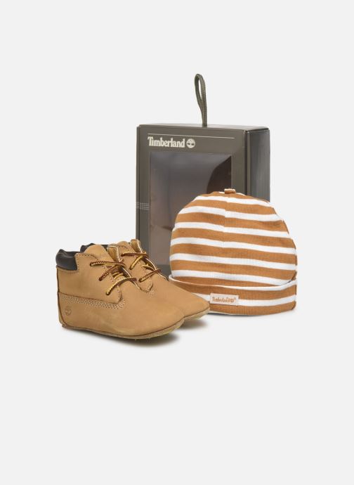 Timberland Crib Bootie With Hat Beige Hausschuhe Bei Sarenza
