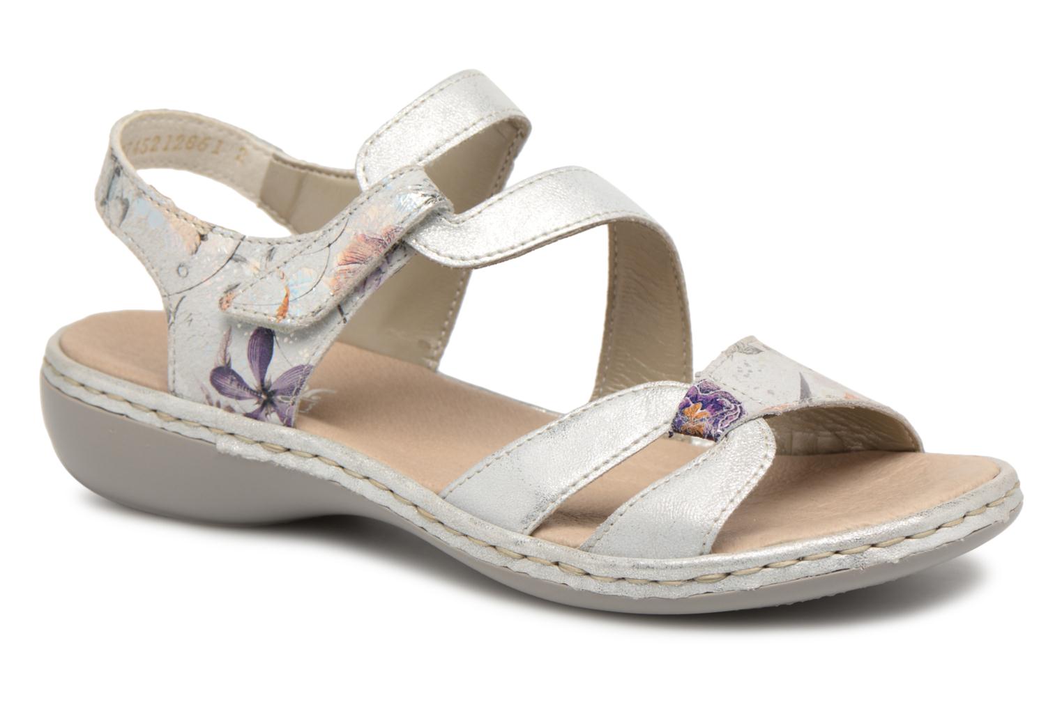 Rieker Poppy 65969 (Argento) Sandalo e scarpe aperte chez Sarenza Rieker chez Poppy 65969 (Argento) Sandalo e scarpe aperte chez Rieker Sarenza 8db2da