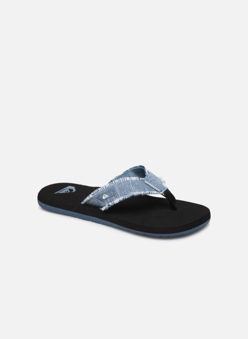 Slippers Quiksilver Monkey Abyss Blauw detail
