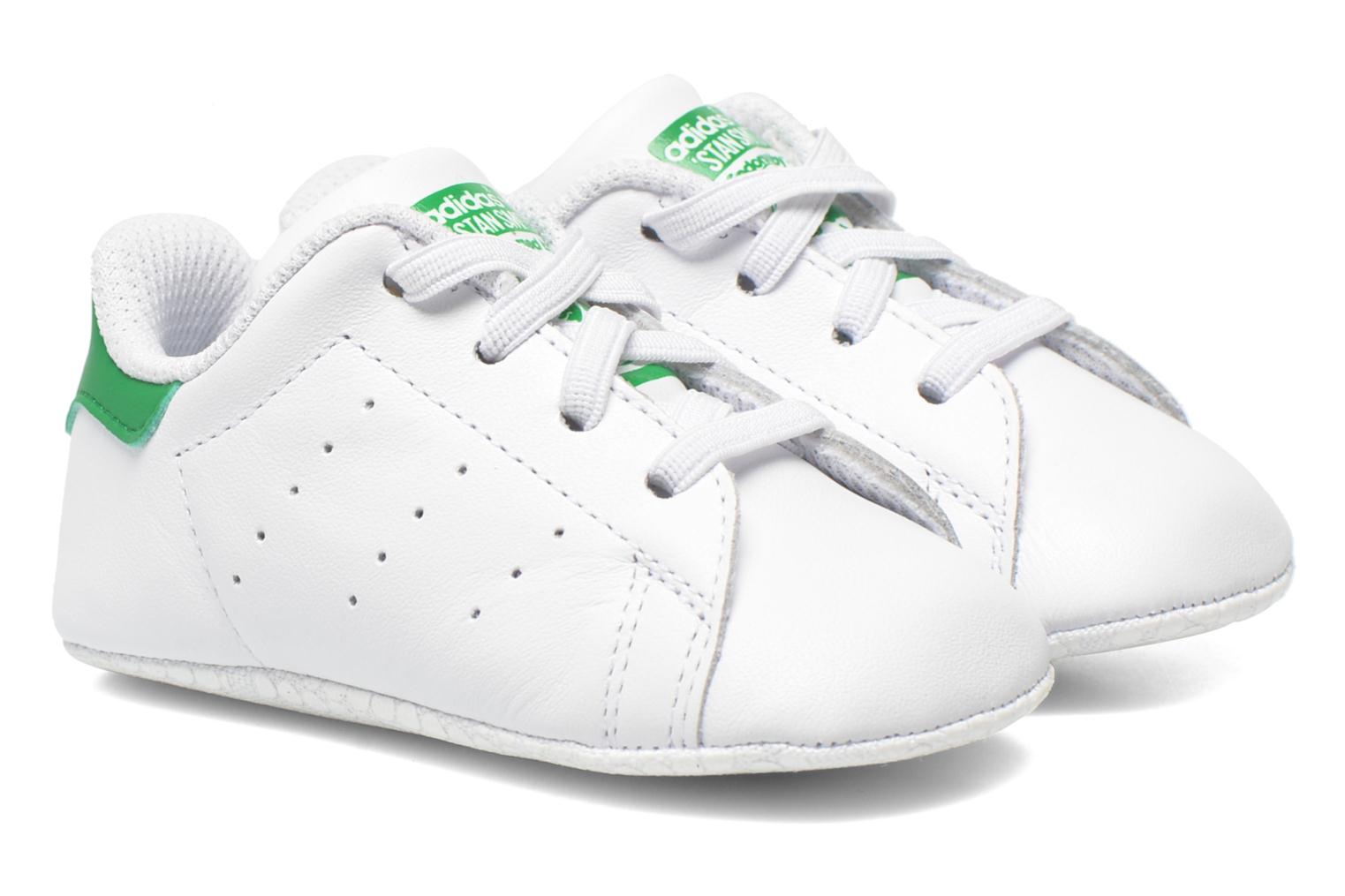 Adidas Originals Stan Smith Crib (Blanc) - Baskets chez Sarenza (262959) Baskets Adidas Originals Stan Smith Crib Blanc vue détail/paire
