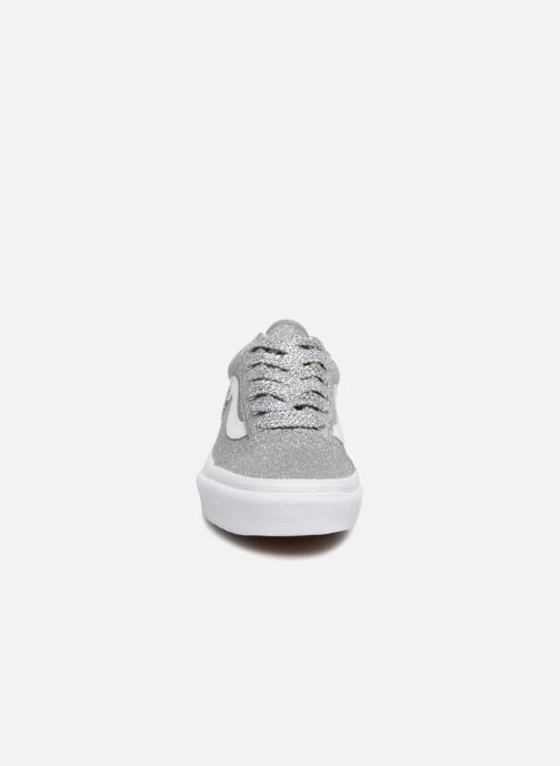 scarpe vans bambino argento