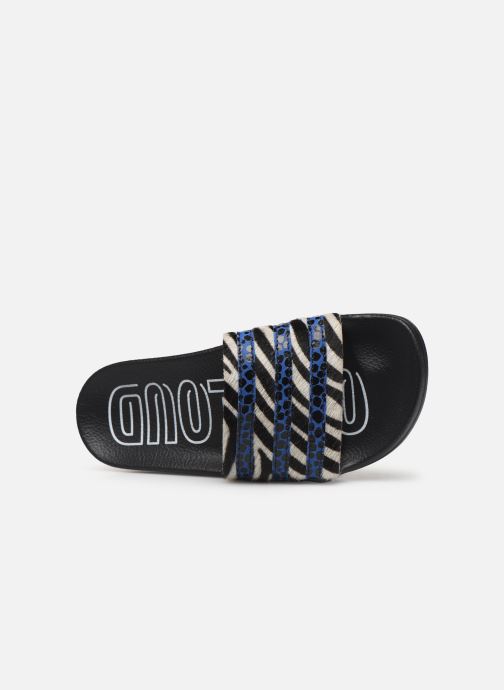 adidas originals Adilette W (blau) Clogs & Pantoletten bei adidas originals Adilette W (blau) Clogs & Pantoletten bei