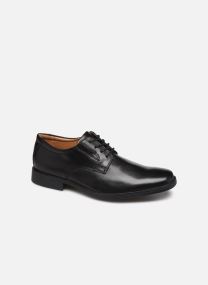 tilden plain black leather