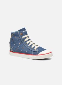 Geox J Ciak G B J64b Bleu Baskets Chez Sarenza