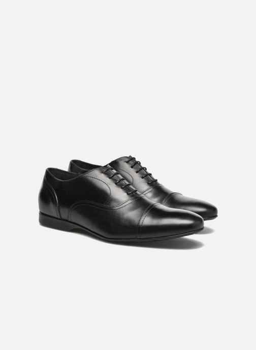 Nathan À Lacets Nero Chaussures Sarenza River Mr cqA3j5L4R