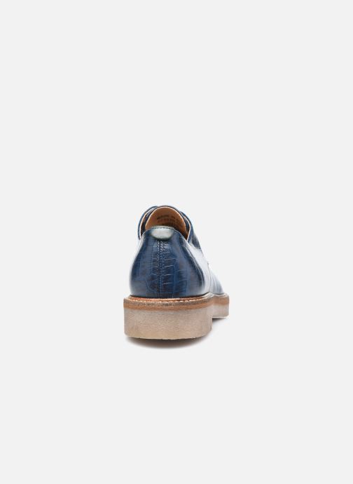 kickers oxfork bleu