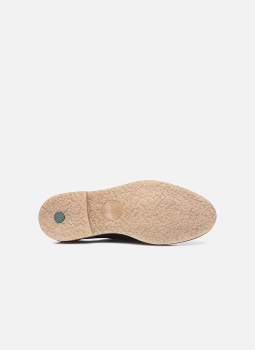 kickers oxfork bleu