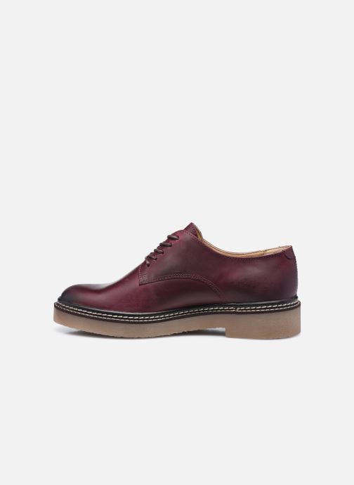 kickers oxfork rouge