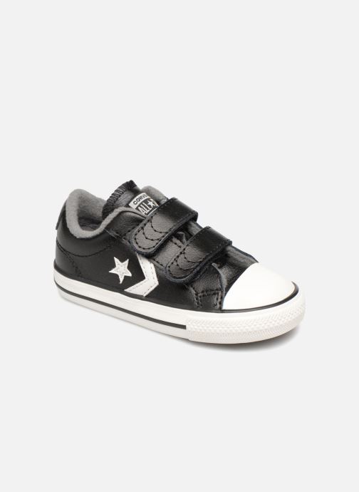 converse star player ox bambino nere