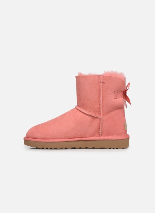 UGG W Mini Bailey Bow II (Roze) Boots en enkellaarsjes UGG W Mini Bailey Bow II (Roze) Boots en enkellaarsjes