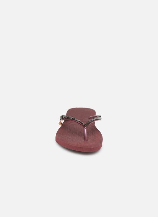 Havaianas Slim Metal Mesh (Bordeaux) - Tongs (407833) Havaianas Slim Metal Mesh (Bordeaux) - Tongs (407833)