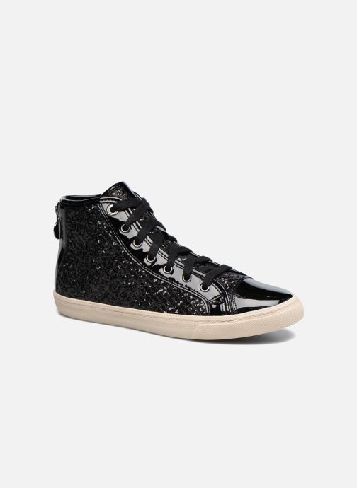 Damen Geox D New Club E D5458e Turnschuhe Schwarz Damen Geox D New Club E D5458e Turnschuhe Schwarz