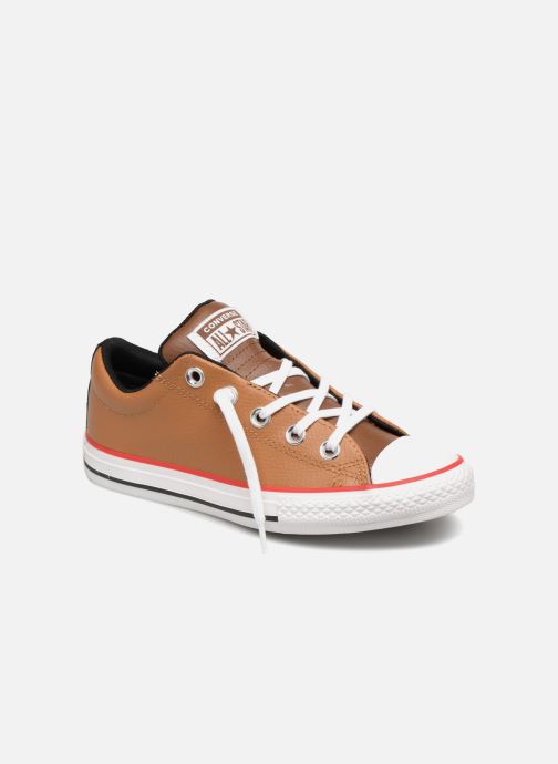 converse enfant marron