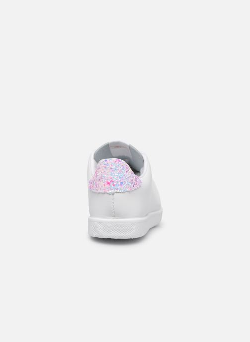 Victoria Deportivo Basket Piel Glitter Sneakers 1 Hvid hos ...