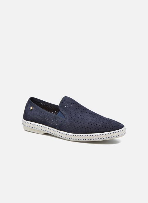 Loafers Rivieras Suntan Classic 30° Blå detaljeret billede af skoene